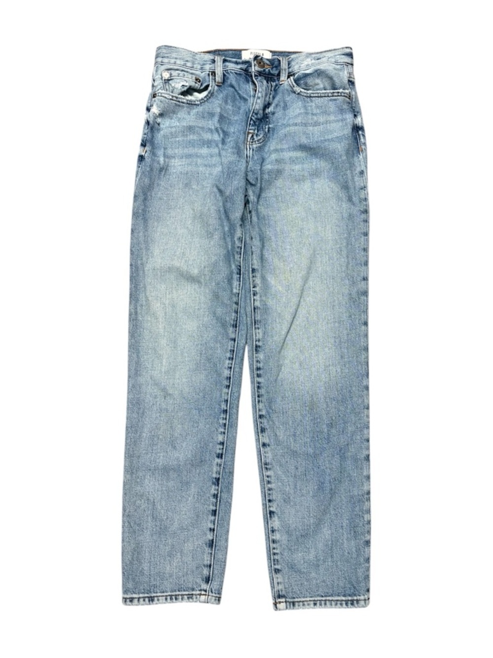 Pistola Straight Leg Cotton/Rayon Blend Denim Jeans Size 27
